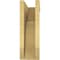 Ekena Millwork 7"W x 14"D x 21"H Classic Bryant Rough Cedar Woodgrain TimberThane Corbel, Primed Tan CORUR07X14X21BRYRCPR - alternate 3